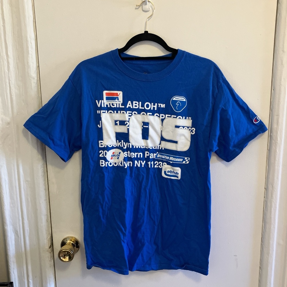 Virgil Abloh x Brooklyn Museum tshirt